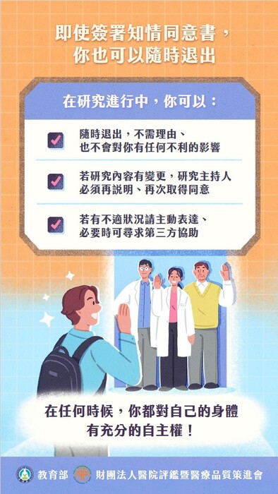 教育部-研究倫理懶人包-參與研究也維護自己的權益! (2026年1月版)圖片